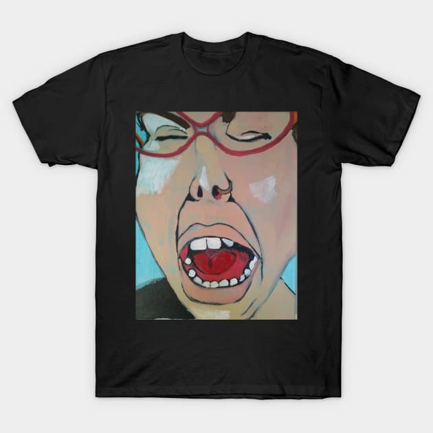 Yawn T-Shirt by shehitsback